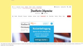
                            12. Polizistin Nadine Berneis zur neuen „Miss Germany“ gekürt - FAZ