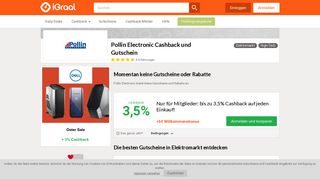 
                            12. ᐅ Pollin Electronic Cashback | Gutscheine und Geld zurück im Januar ...