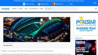 
                            8. Pollstar | Ticketmaster, Seahawks Extend Partnership