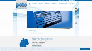 
                            7. POLO Filter-Technik Bremen GmbH - Kunden-Login