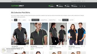 
                            9. Polo Shirts | Biz Collection Polos | Clothing Direct NZ