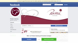 
                            2. Polster.Catering - Startseite | Facebook