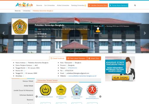 
                            10. Poltekkes Kemenkes Bengkulu | Universitas Pilihan Terbaik ...