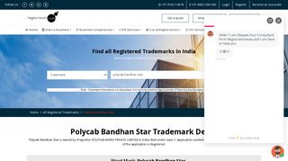 
                            10. Polycab Bandhan Star™ | Application number - 3551200 | Trademark ...