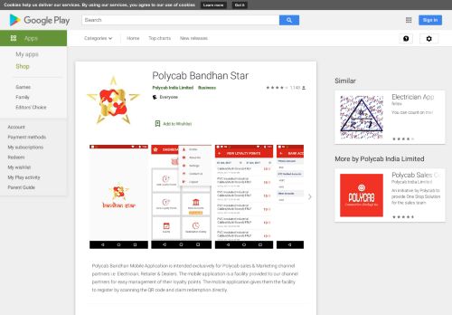 
                            1. Polycab Bandhan Star - Apps on Google Play