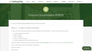 
                            10. Polycom Soundstation IP6000 - URL Networks