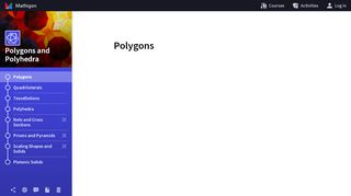 
                            6. Polygons and Polyhedra | Polygons - Mathigon