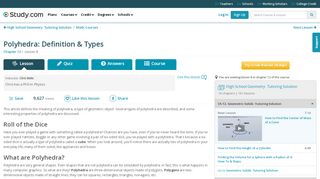 
                            12. Polyhedra: Definition & Types | Study.com