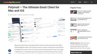 
                            11. Polymail - The Ultimate eMail Client for Mac and iOS - Make Tech Easier