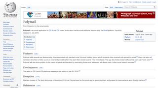 
                            4. Polymail - Wikipedia