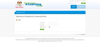 
                            3. Polytechic e-Learning