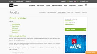 
                            9. Pomoć i uputstva – SBB Hosting - EUnet Hosting