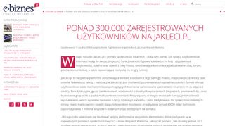 
                            6. Ponad 300.000 zarejestrowanych użytkowników na JakLeci.pl