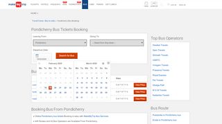 
                            8. Pondicherry Bus Tickets Booking @ 120 Rs Off - Fares, Distance ...
