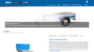 
                            13. Pondus - - Offer Trailer 1-axial - Farotrailers - Trailer Trailers Lublin ...