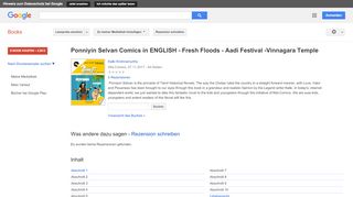 
                            11. Ponniyin Selvan Comics in ENGLISH - Fresh Floods - Aadi Festival ... - Google Books-Ergebnisseite