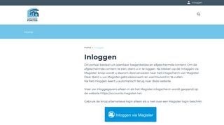 
                            1. Pontes Intranet > Inloggen