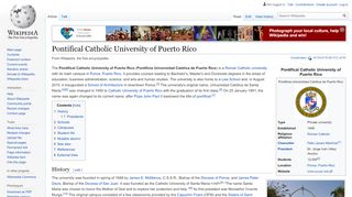 
                            9. Pontifical Catholic University of Puerto Rico - Wikipedia