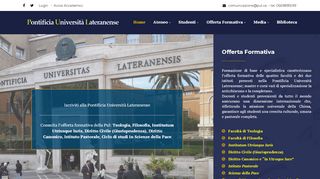 
                            2. Pontificia Università Lateranense: Home Page Pul
