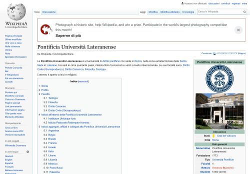 
                            8. Pontificia Università Lateranense - Wikipedia