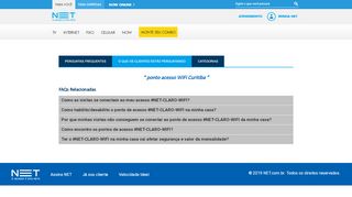 
                            11. ponto acesso WiFi Curitiba - Ajuda Site Oficial da NET