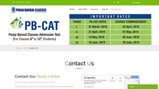 
                            5. Pooja Bansal Classes (PBC), Jaipur - Best Coaching for IIT JEE, JEE ...