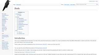 
                            10. Pools - Ravencoin Wiki