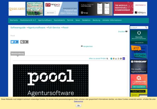 
                            6. Poool - Agentursoftware-Guide