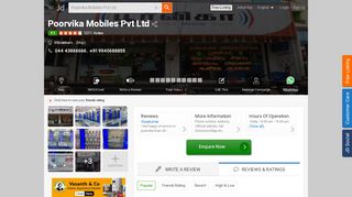 
                            11. Poorvika Mobiles Pvt Ltd, Villivakkam - Mobile Phone Dealers in ...