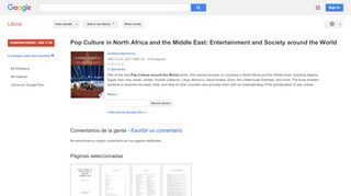 
                            8. Pop Culture in North Africa and the Middle East: Entertainment and ... - Resultado de Google Books