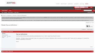 
                            9. Pop-up notifications - ZeXtras Forums - Zextras SUITE