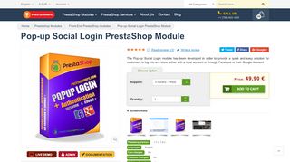 
                            9. Pop-up Social Login PrestaShop Module - Prestashop Modules and ...