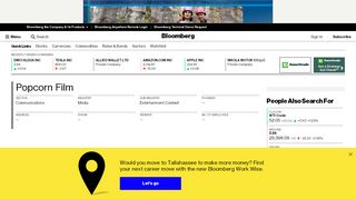 
                            12. Popcorn Film: Company Profile - Bloomberg