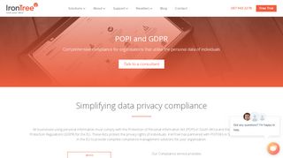 
                            12. Popi and GDPR - IronTree