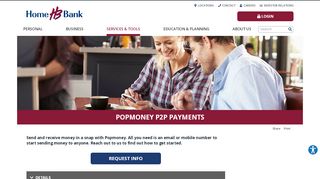 
                            7. Popmoney P2P Payments | Home Bank | Lafayette, LA - Baton Rouge ...