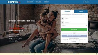 
                            3. Poppen.de - kostenlose Sex-Kontakte mit Video Chat und Erotik Forum