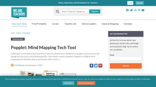 
                            8. Popplet: Mind Mapping Tech Tool - WeAreTeachers