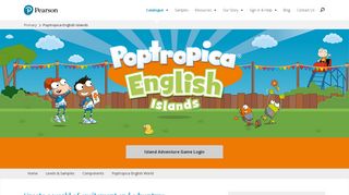 
                            2. Poptropica English Islands - Pearson