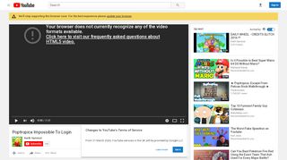 
                            3. Poptropica Impossible To Login - YouTube