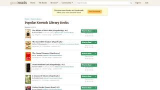 
                            9. Popular Kwench Library Books - Goodreads
