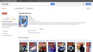 
                            12. Popular Science - Resultat for Google Books