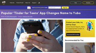 
                            10. Popular 'Tinder for Teens' App Changes Name to Yubo - Zift Blog