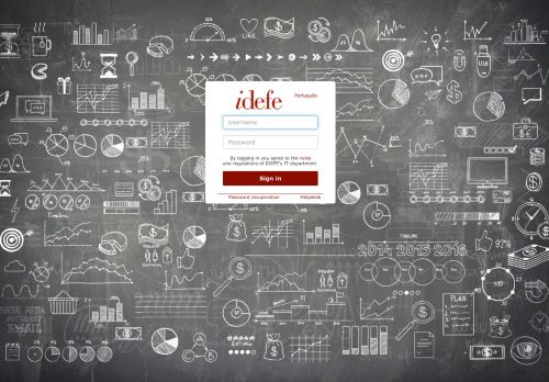 
                            2. Por favor efectue login no site do IDEFE - Aquila - Login