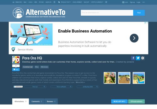 
                            8. Pora Ora HQ Alternatives and Similar Games - AlternativeTo.net