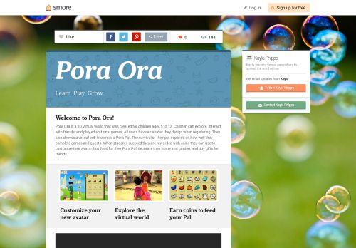 
                            5. Pora Ora | Smore Newsletters