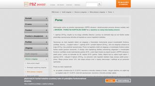 
                            6. Porez | PBZ Invest