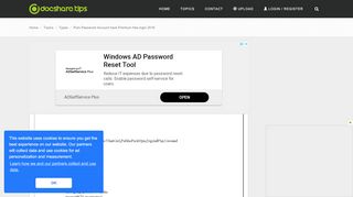 
                            12. Porn Password Account hack Premium free login 2016 - DocShare.tips