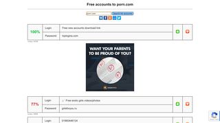 
                            4. porn.com - free accounts, logins and passwords