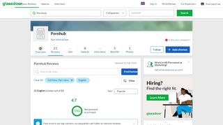 
                            13. Pornhub Reviews | Glassdoor.co.uk