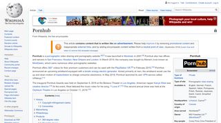 
                            6. Pornhub – Wikipedia